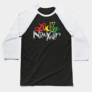 Lucky New Year Baseball T-Shirt